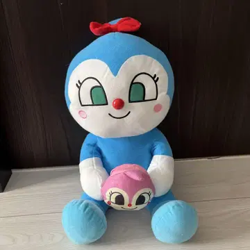 호빵맨 호빵맨 꼬꼬댁 봉제 인형 파랑