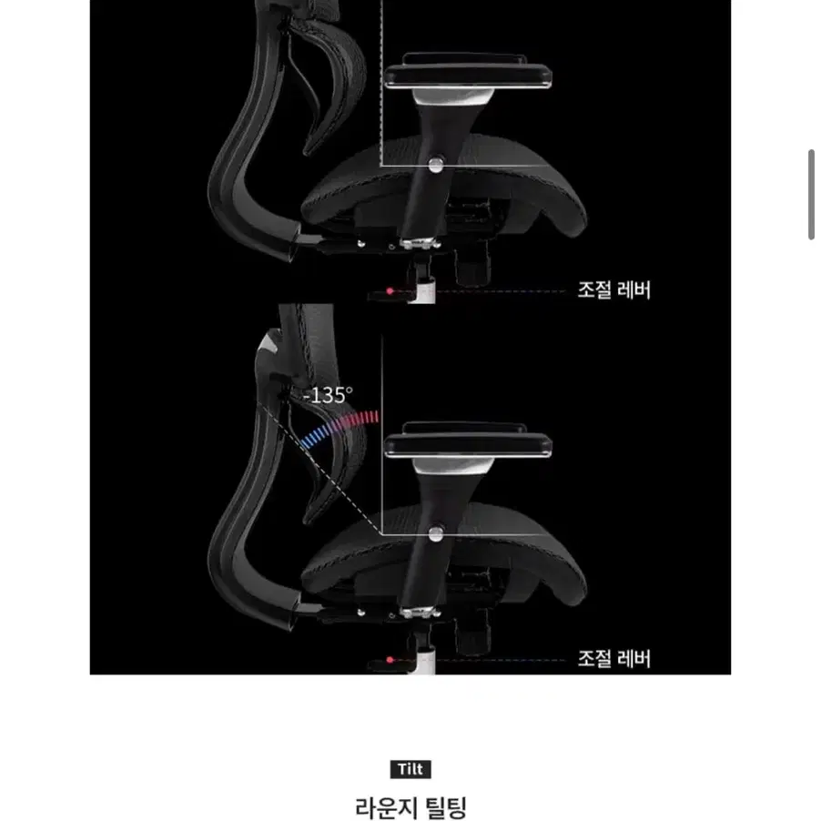 누하우스 ERGO3D 컴퓨터 게이밍 의자 그레이 새제품 미개봉