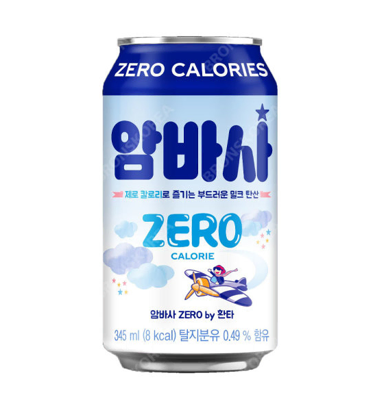 무료배송-암바사 제로 345ml 24개 뚱캔