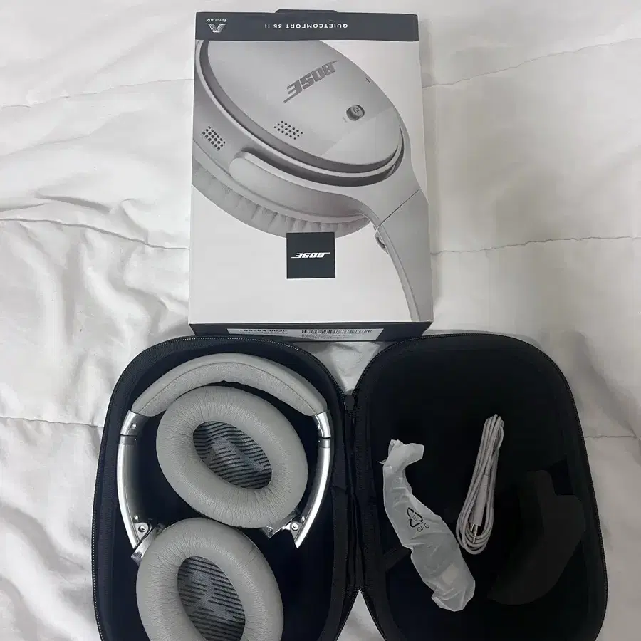 보스 qc35 실버 팝니다!!