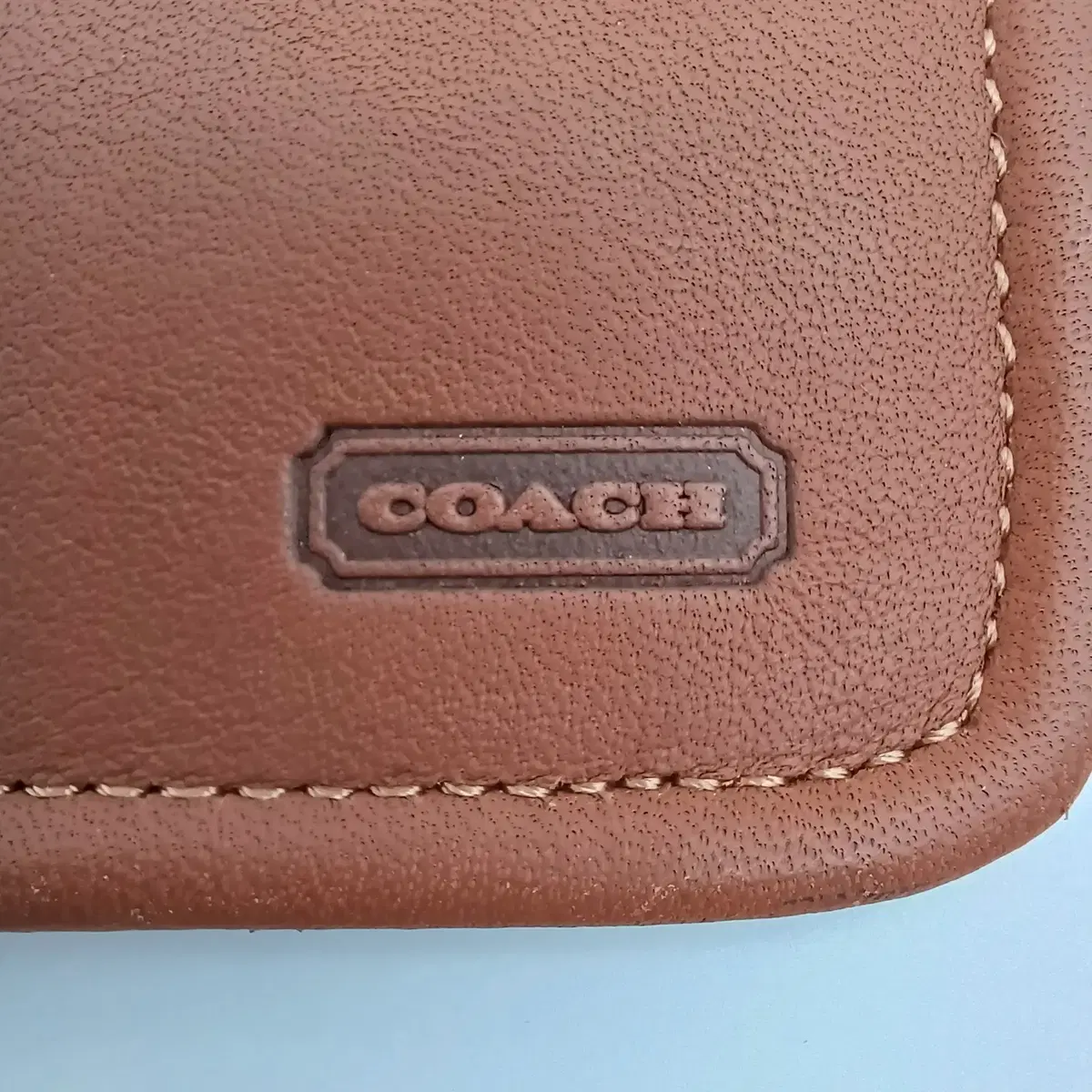 COACH 코치 가죽 보조 파우치 [8149_0580-02]