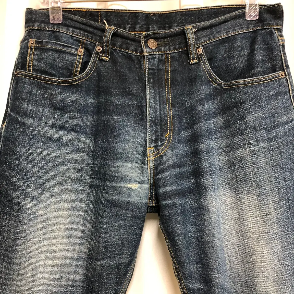 Levi's 505 레귤러 핏 데님 팬츠(W32)