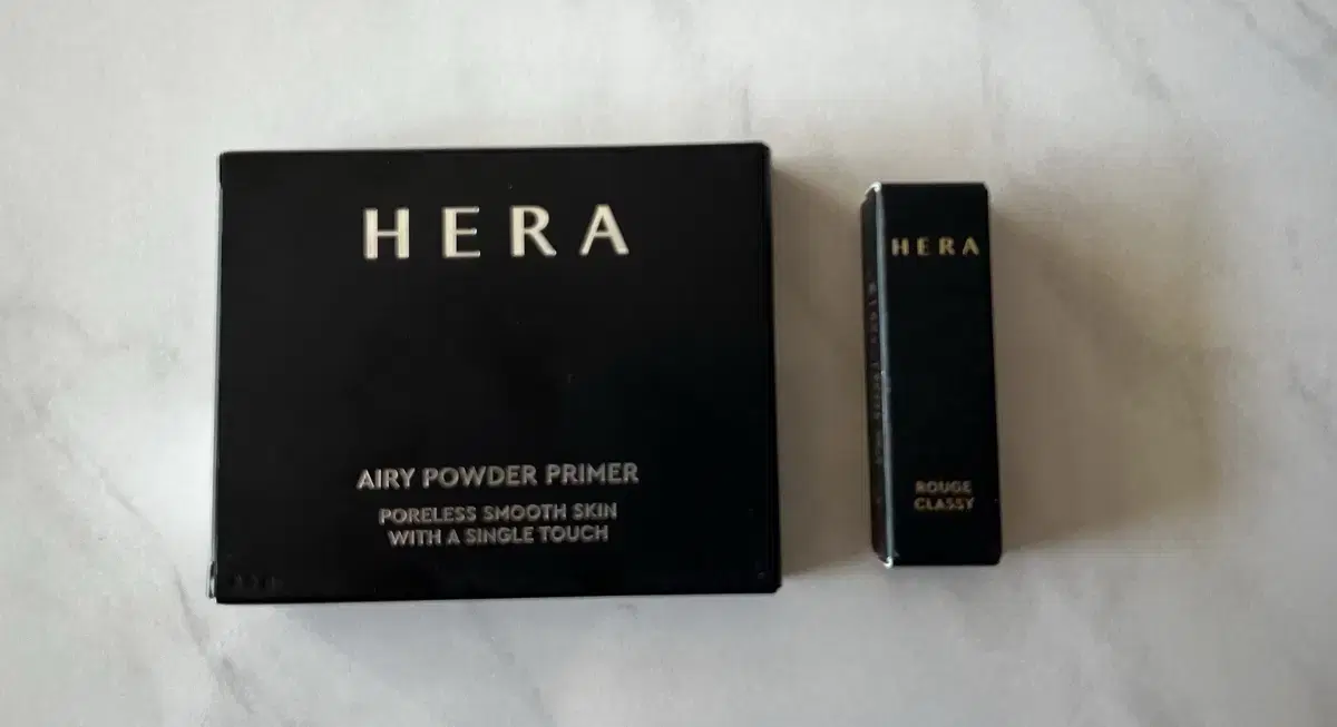 [Renewal/Dumb O] Hera Airy Powder Primer + Rouge Clash Seoul Red Mini