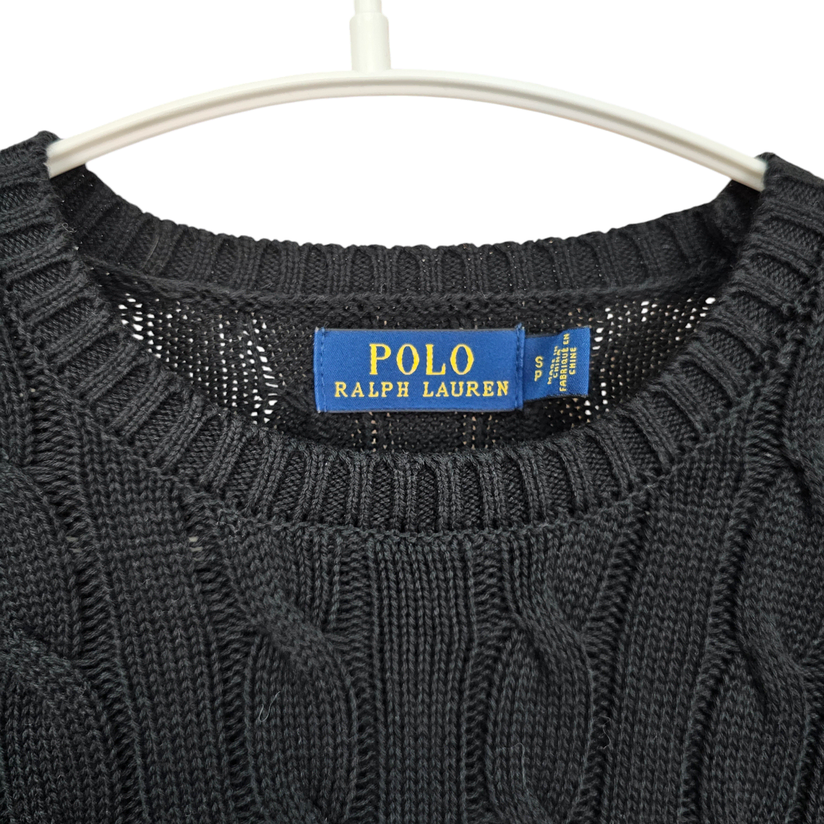 [S] POLO Ralph Lauren 폴로 랄프로렌 케이블 니트 검정