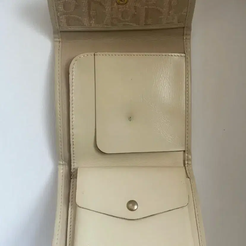 Dior oblique saddle wallet