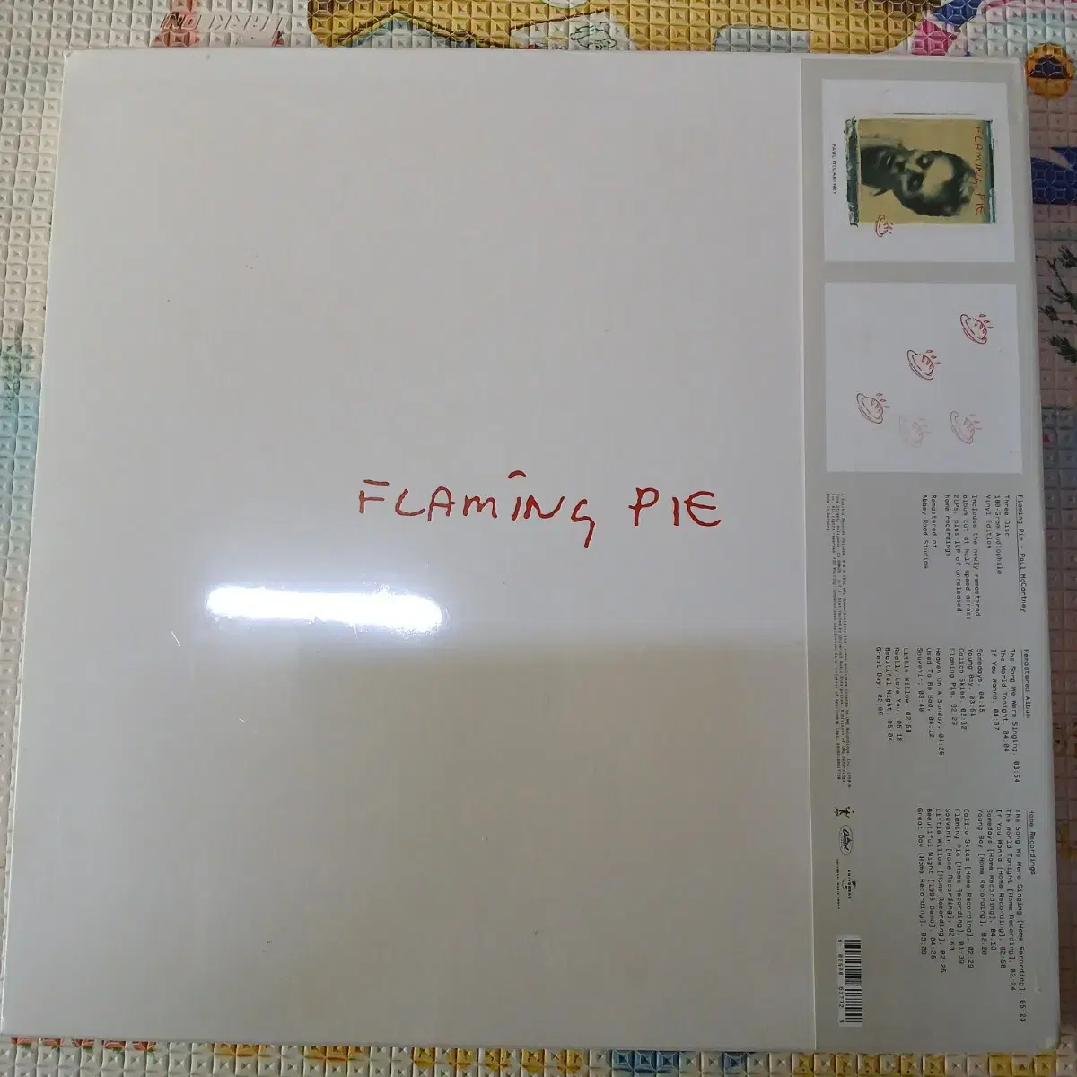 Lp중고 미개봉 Paul McCartney -FLAMING PIE 3LP