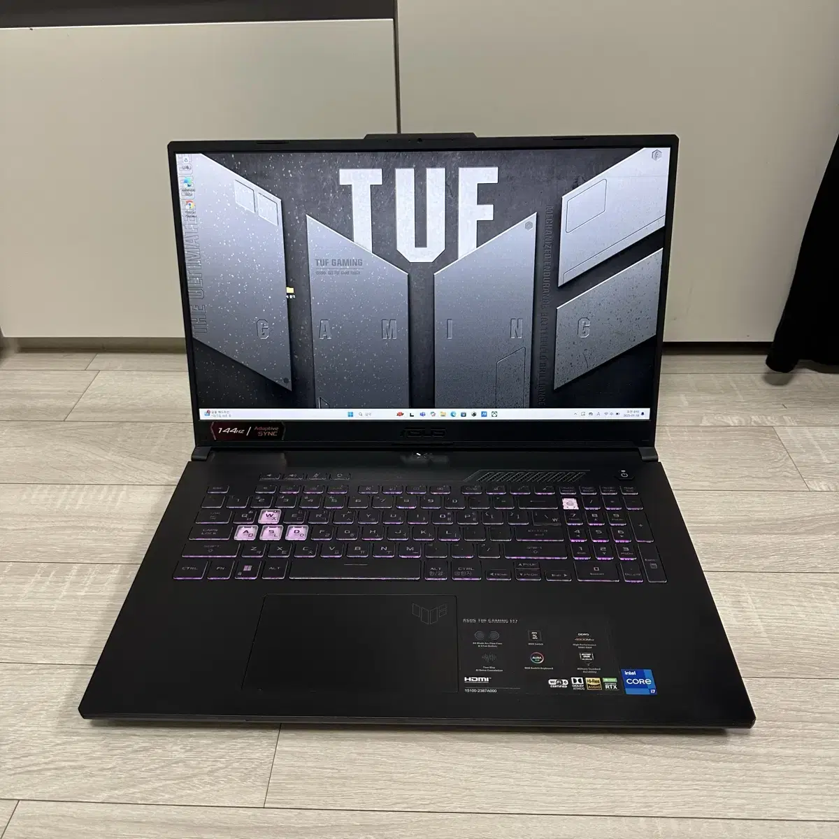 Asus TUF Gaming Laptop i7 12th Gen RTX3050Ti 32G