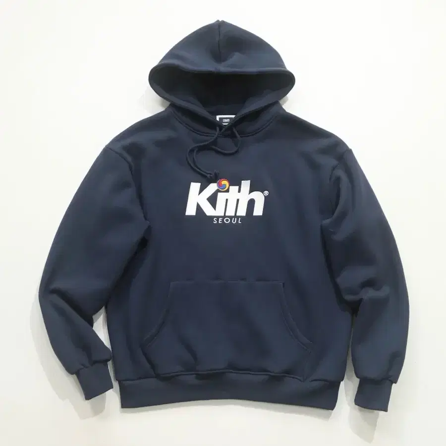 kith 키스 서울 태극 로고 베이직 후드티