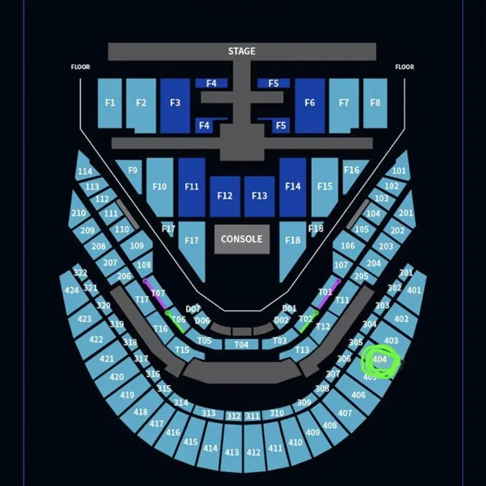 nct 127 콘서트 막콘 4층 404 원가이하양도