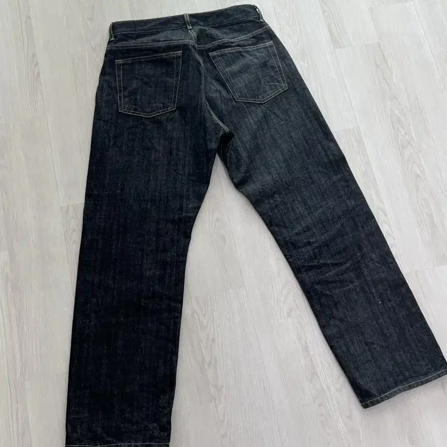 유니폼브릿지 블랙 셀비지 selvedge denim pants black