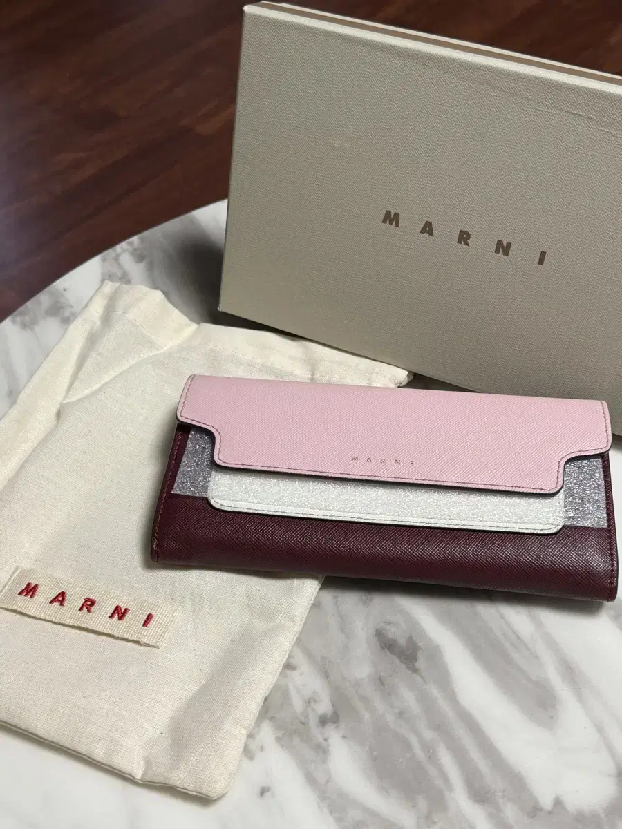 Marni Saffiano long wallet