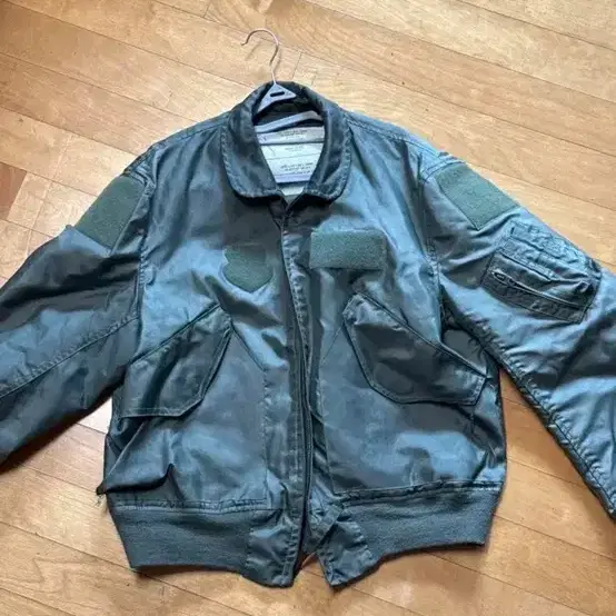 Vtg USAF Flight Bomber Full Zip Jacket M