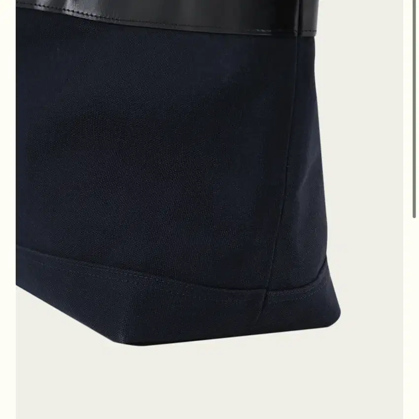 리본빛 토트백 Lepan Handle Bag - Navy