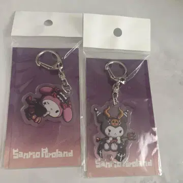 산리오 퓨어랜드 한정판 아크릴 열쇠고리 산리오 할로윈 산리오 마이멜로