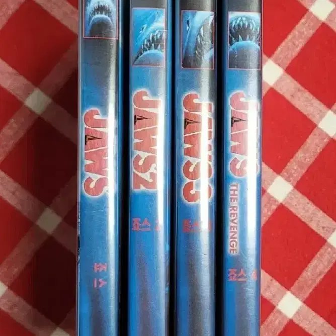 죠스(JAWS) 1탄~4탄 DVD