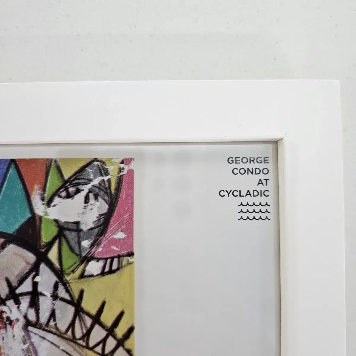 조지 콘도 한정판 전시 포스터 George Condo Poster