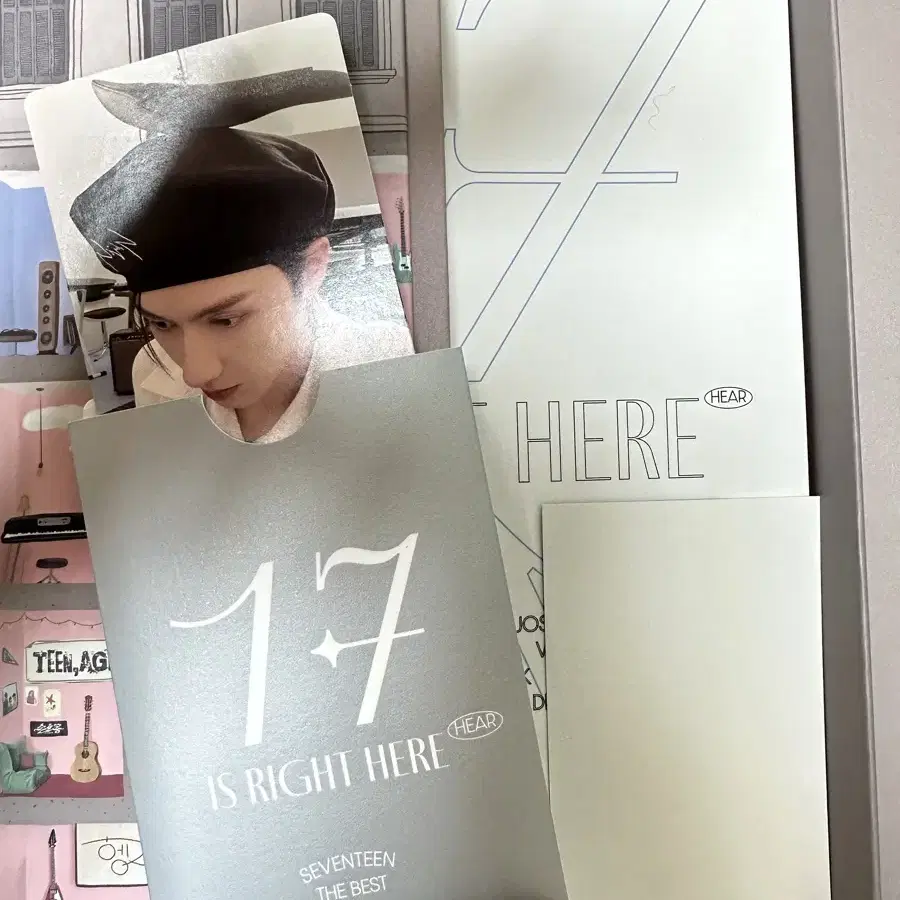 세븐틴 베스트 앨범 개봉앨범 17 is right here HEAR