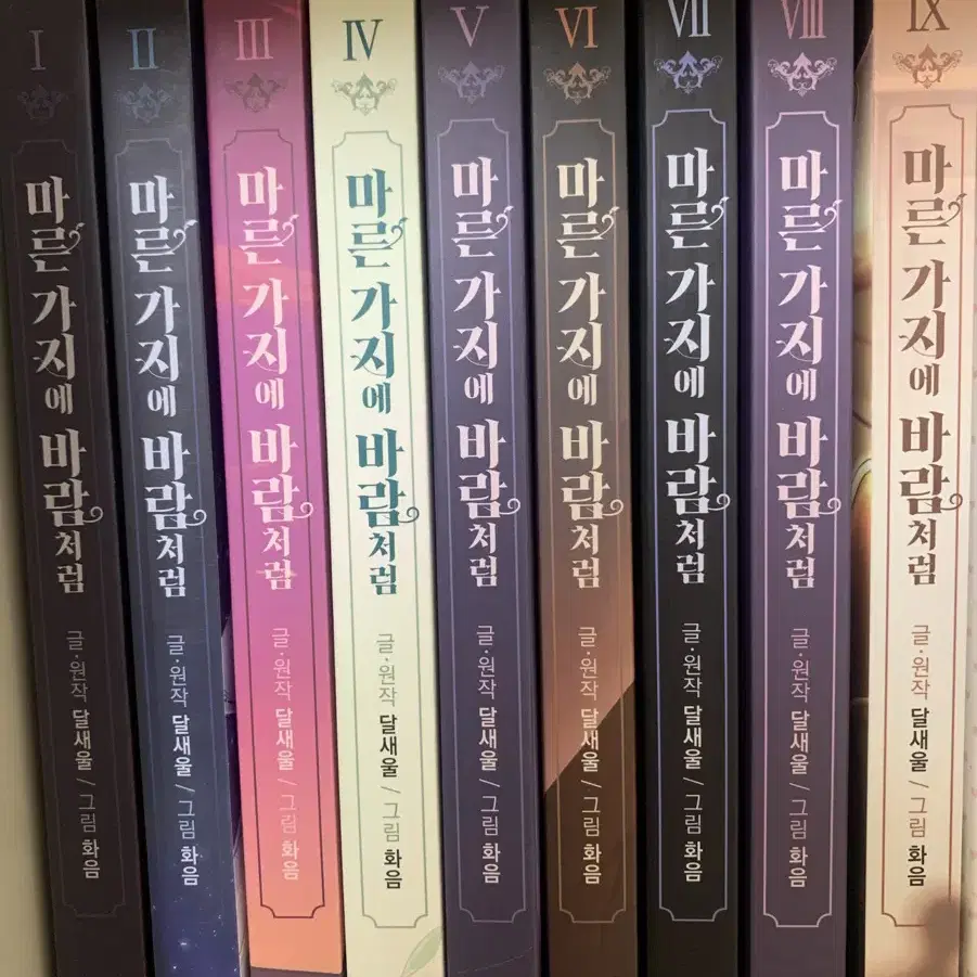 마른가지에 바람처럼 1~9권 일괄