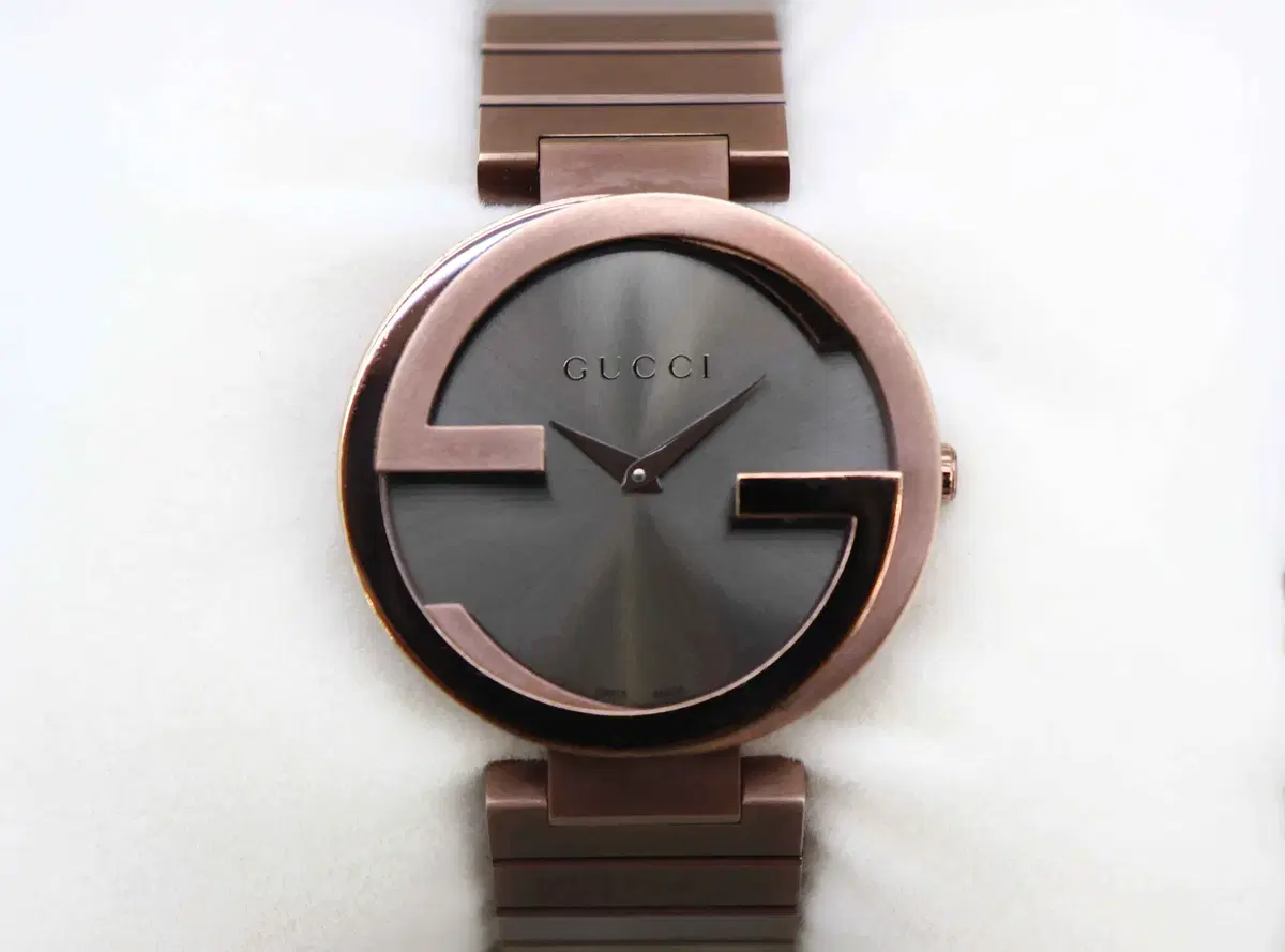 [Good Used Luxury Goods Haeundae Branch] Gucci Interlocking G Brown Watch YA133317 Condition A