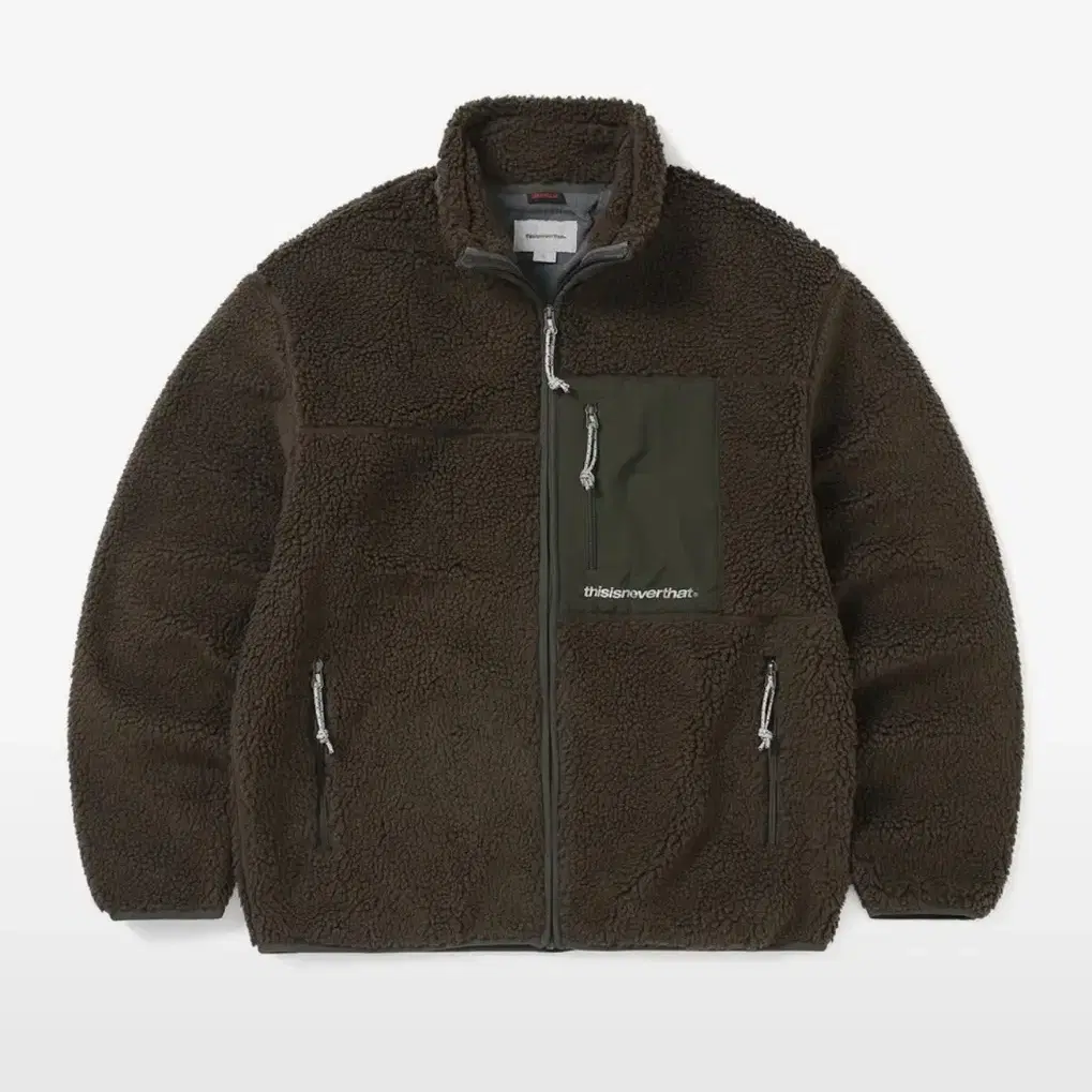 SP Sherpa Fleece Jacket Brown