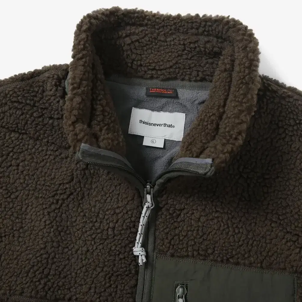 SP Sherpa Fleece Jacket Brown