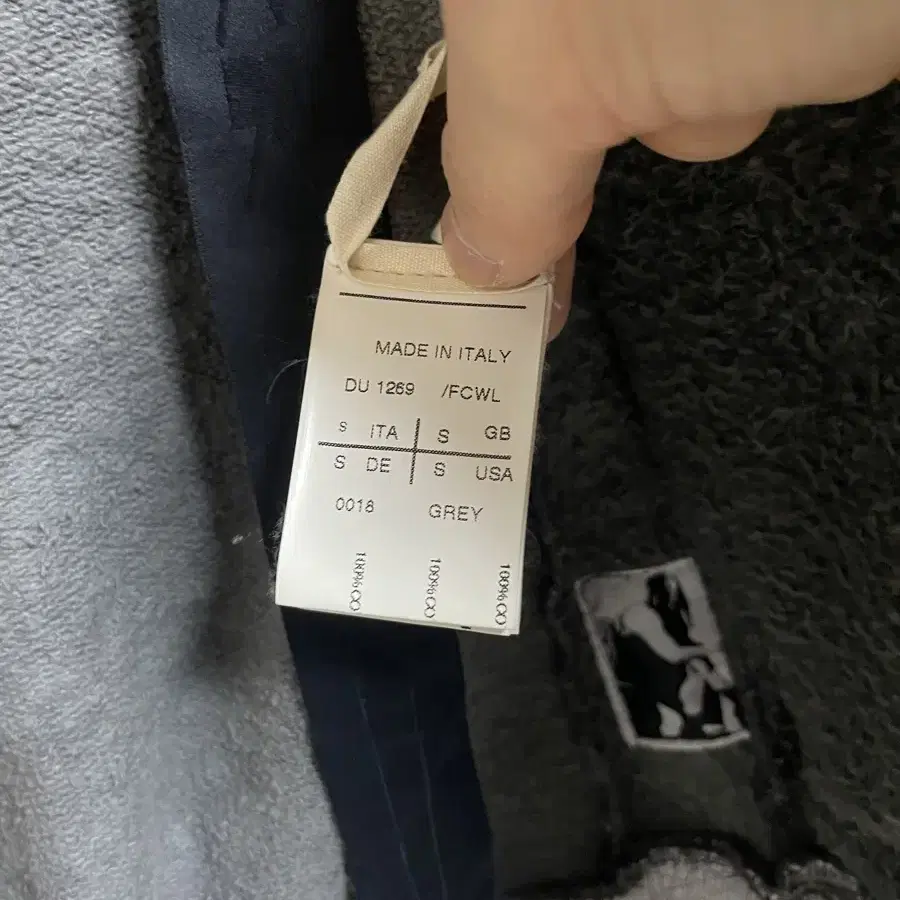 Rick Owens Drkshdw Cracked paint Bomber