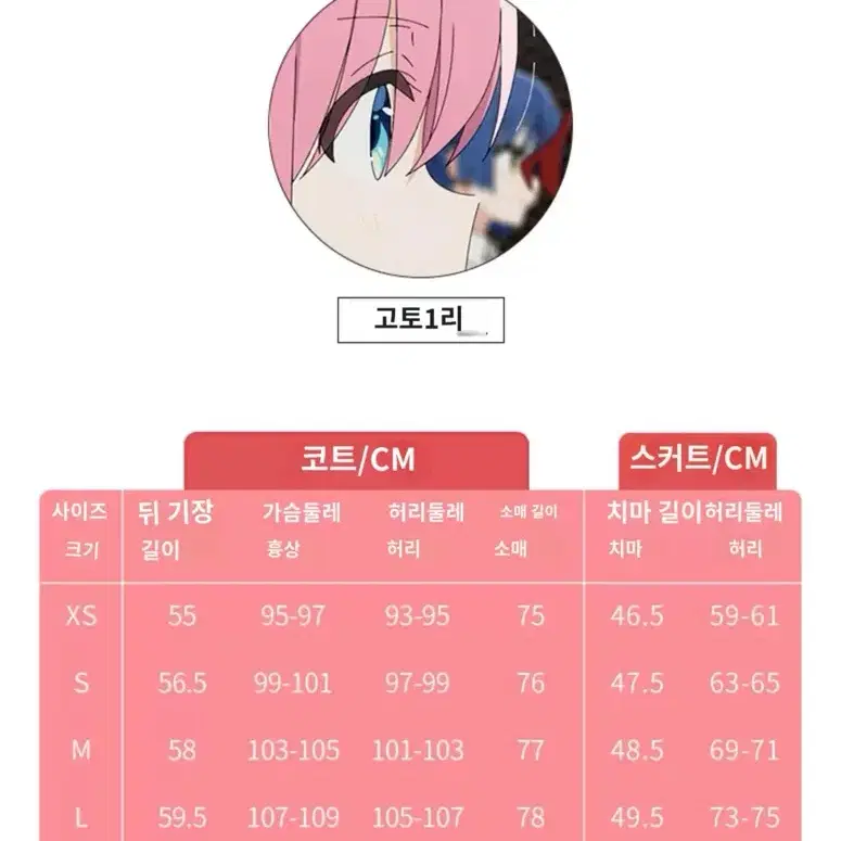 [봇치더락] (1) 고토 히토리 코스프레 판매합니다