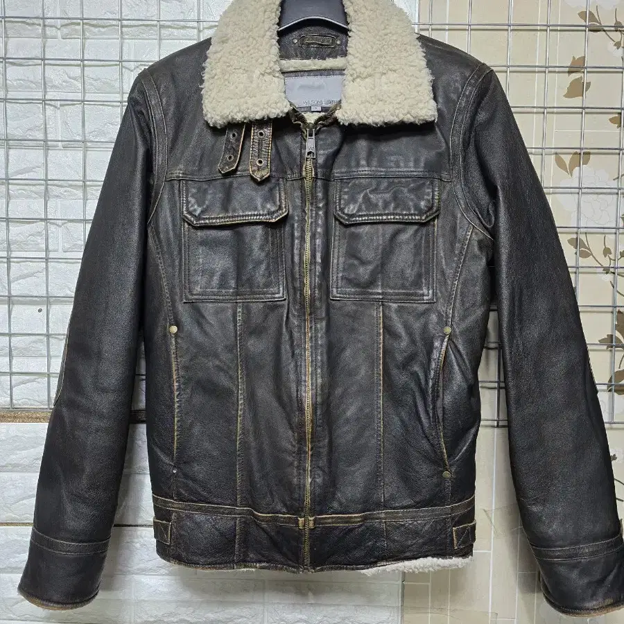 (S) [WILSONS LEATHER] 윌슨 레더 양털 가죽자켓