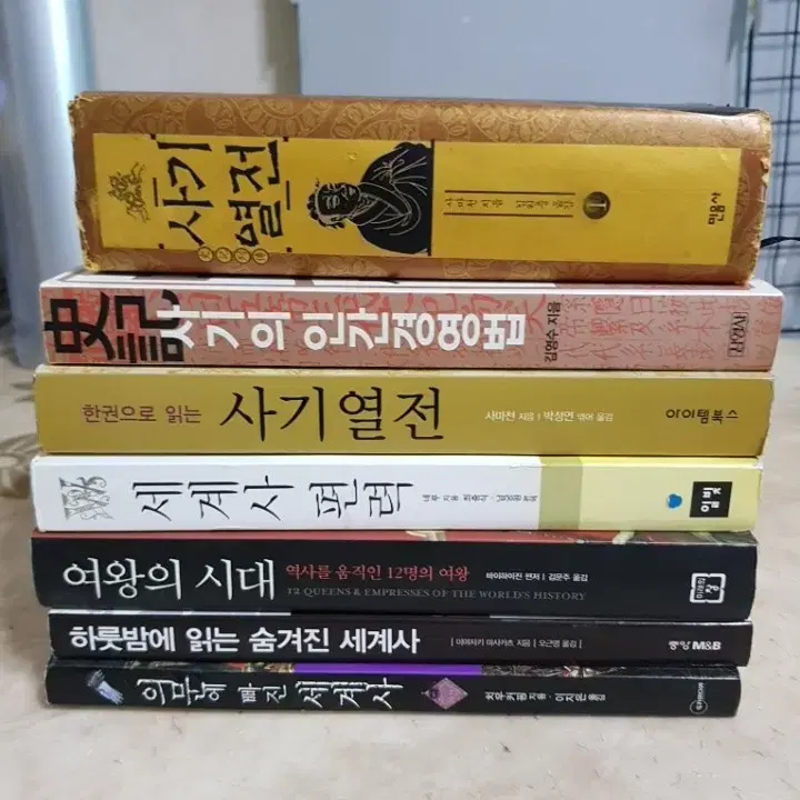 사마천 사기열전 사기의인간경영법 네루 세계사편력 등7종