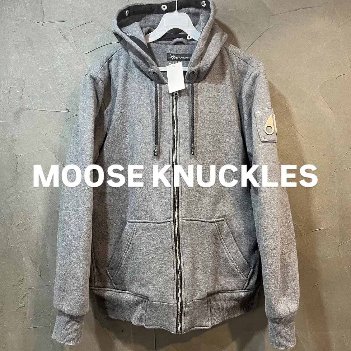 [L] MOOSE KNUCKLES 무스너클 후드집업