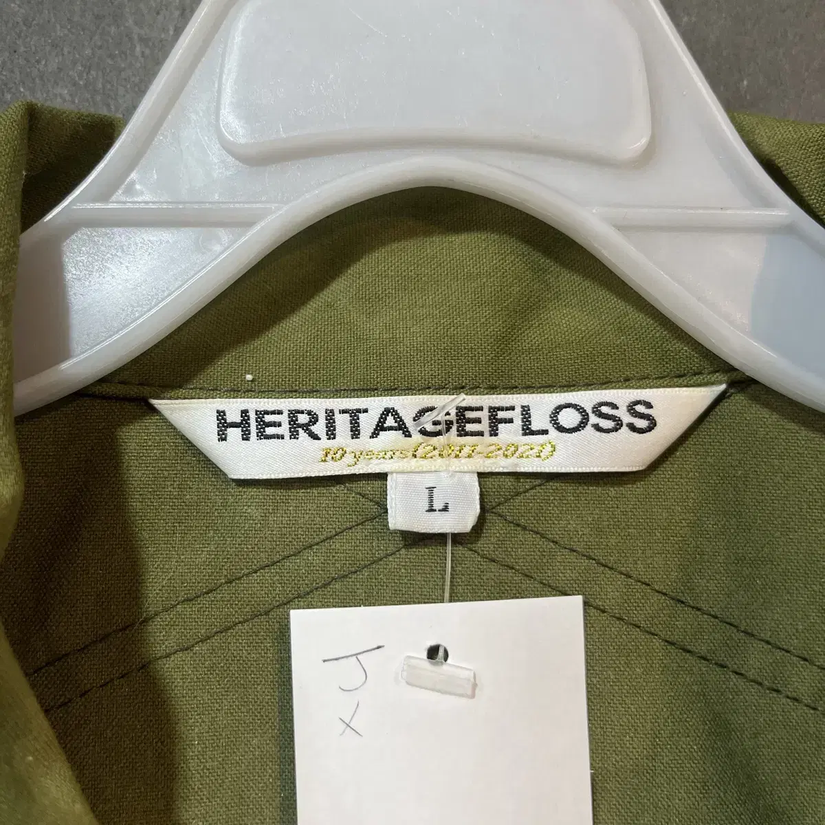 [L] HERITAGE FLOSS 헤리티지 플로스 나일론 자켓