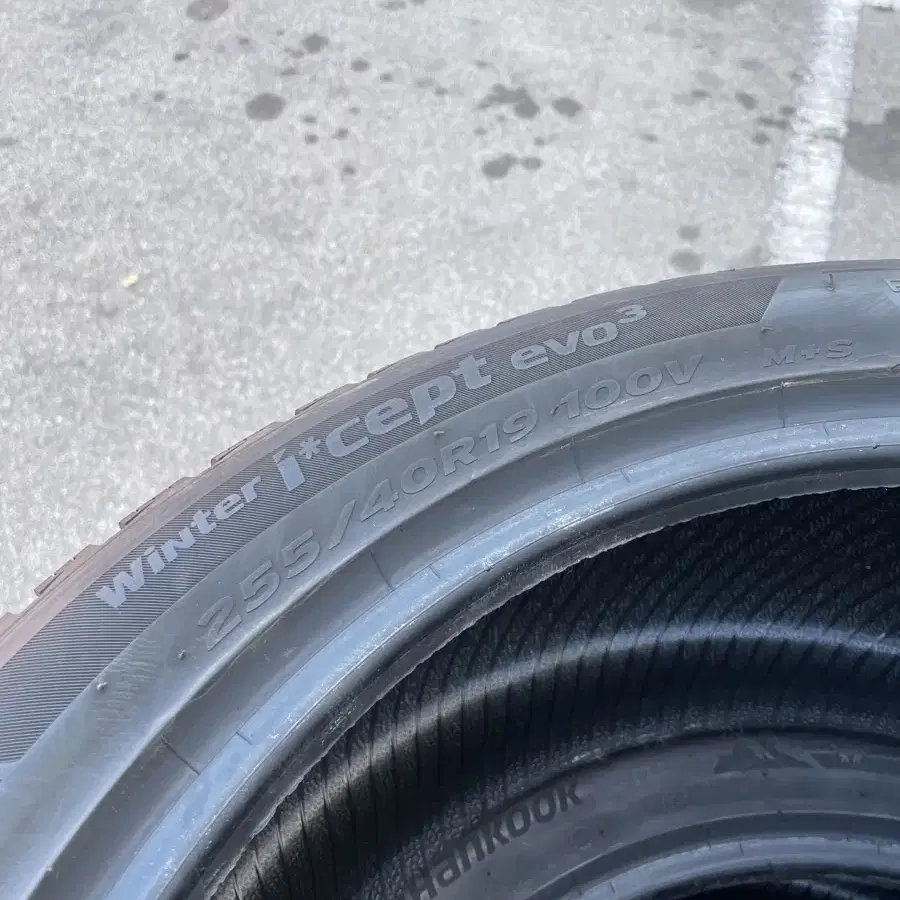 윈터타이어 한국타이어 icept evo3 255/40R19