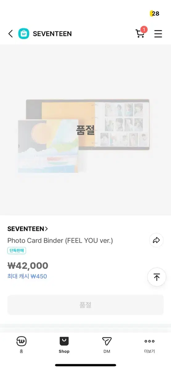 세븐틴13바인더