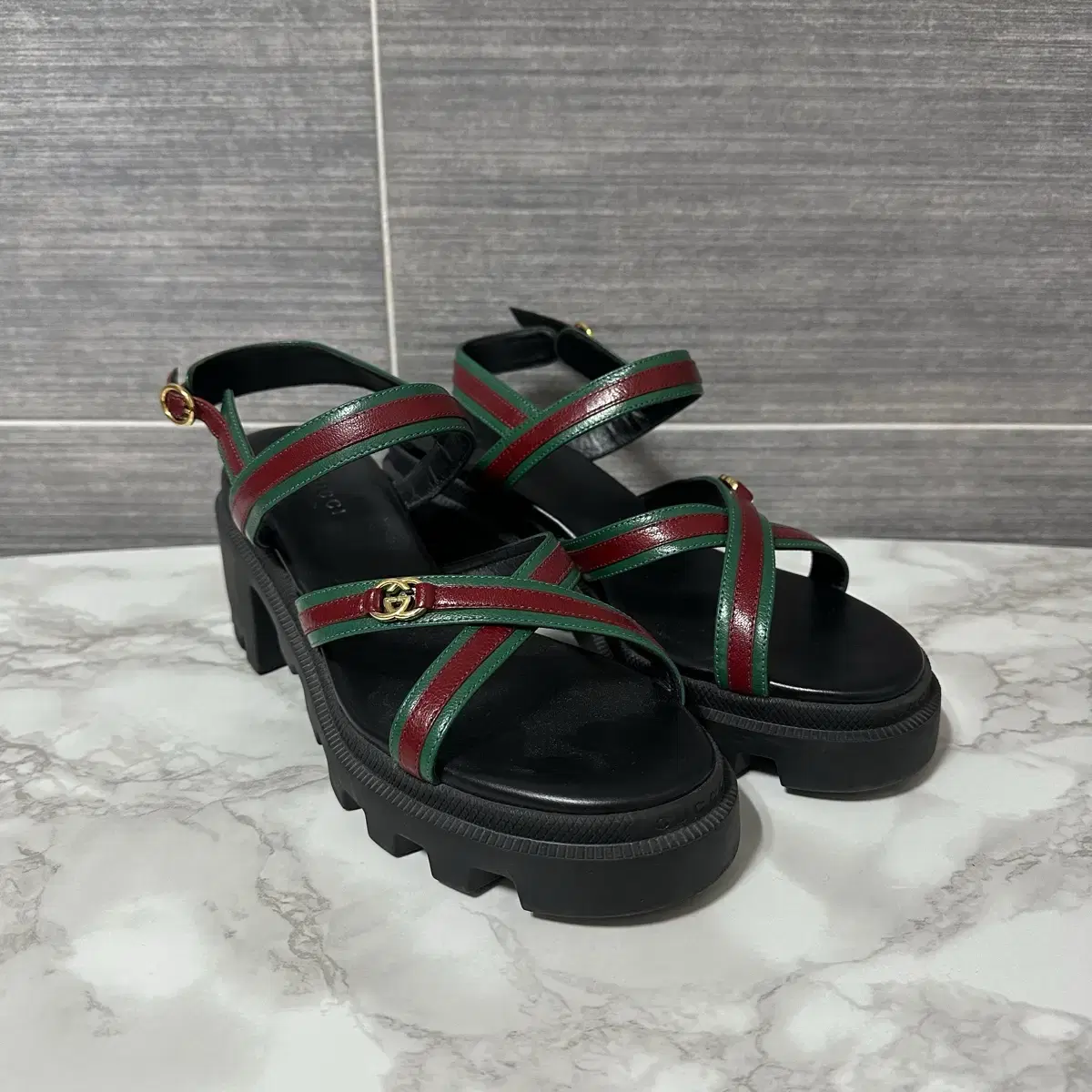 [Size 36.5] GUCCI Women's Sandals S-Class