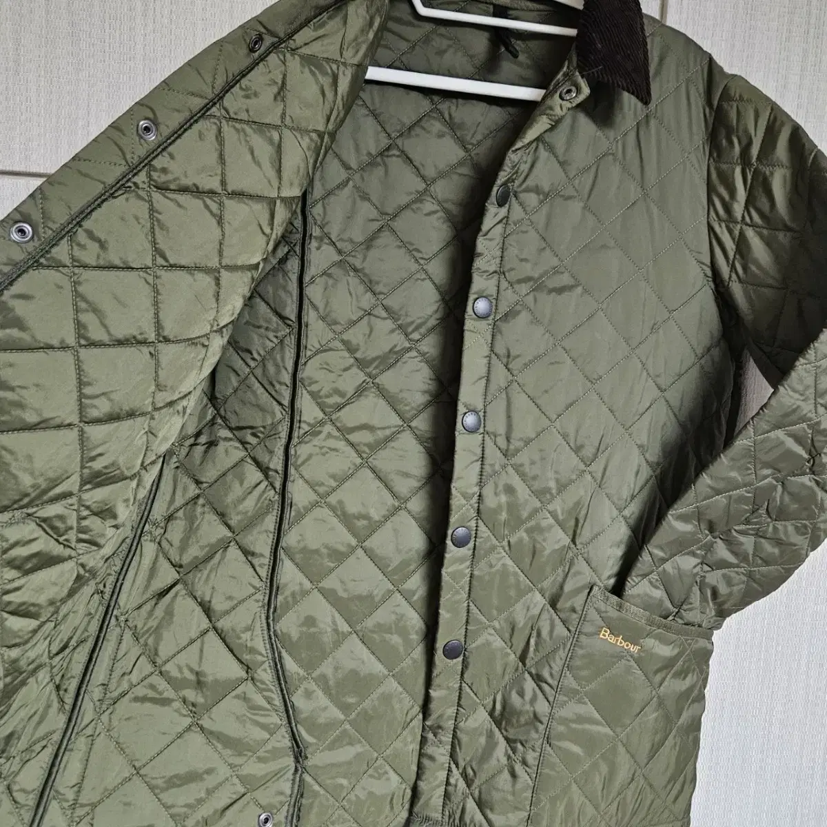 바버 (Barbour) 퀼팅 자켓 L