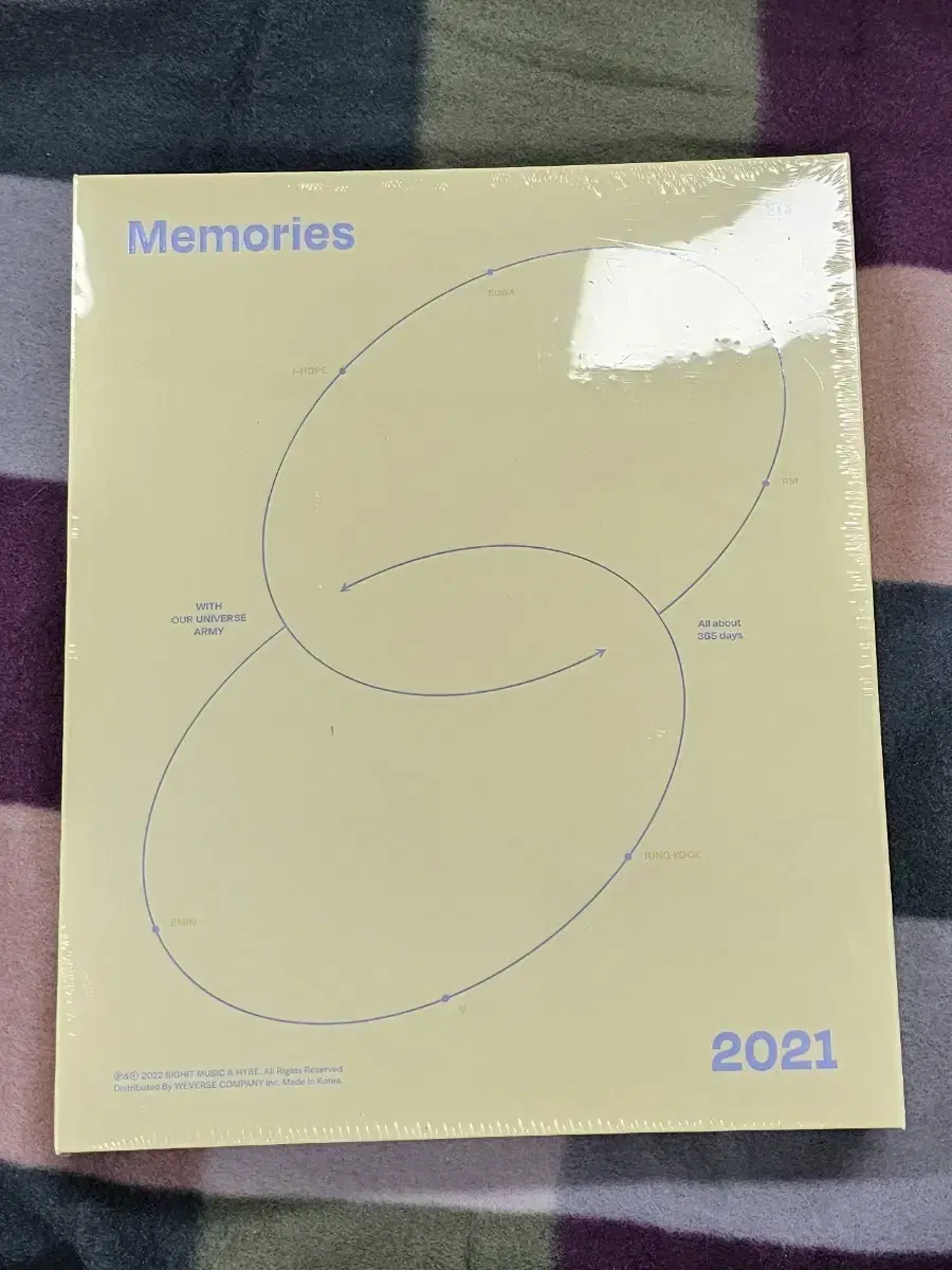 BTS Memories of 2021 디지털코드 미개봉 택포