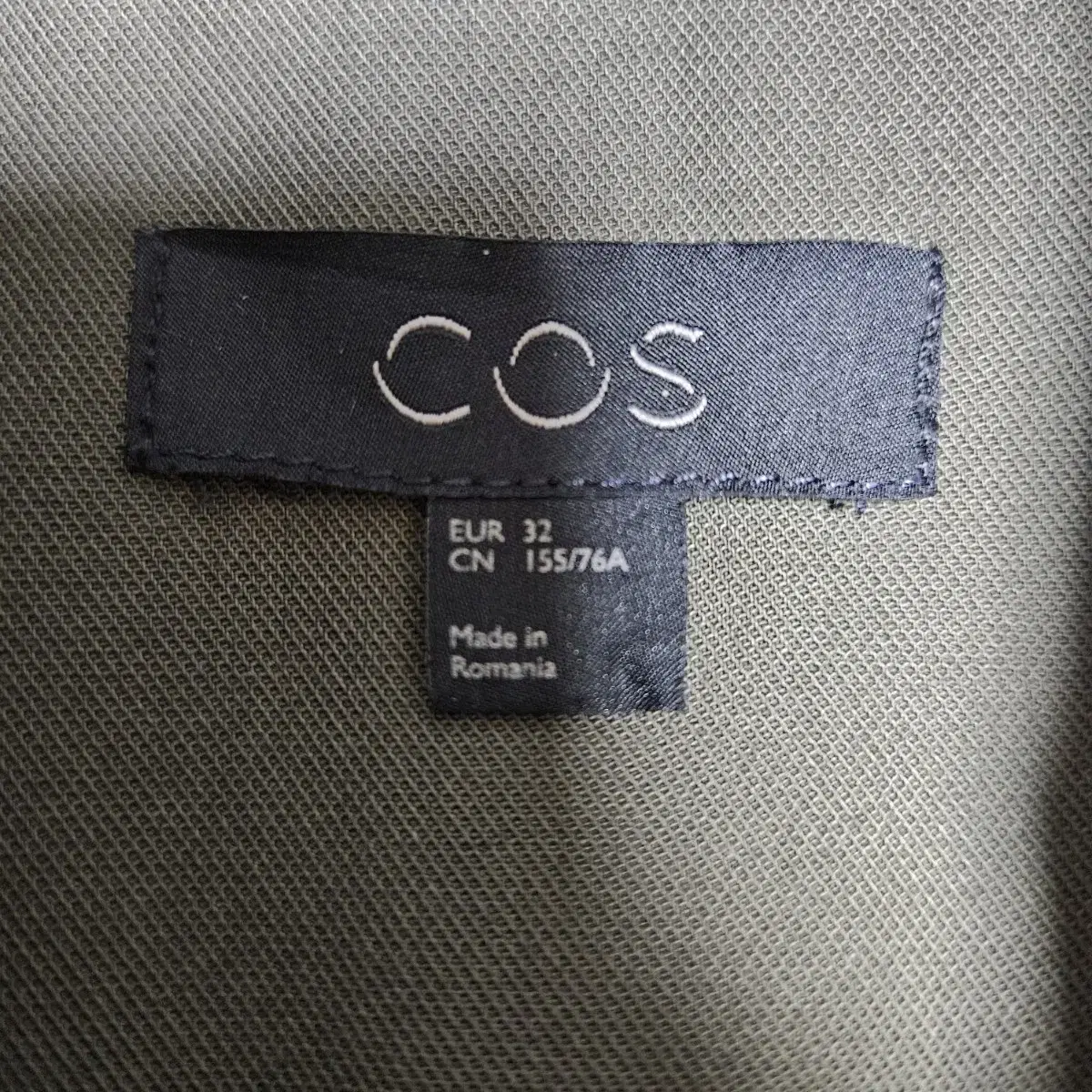 cos 여성 코튼 코트