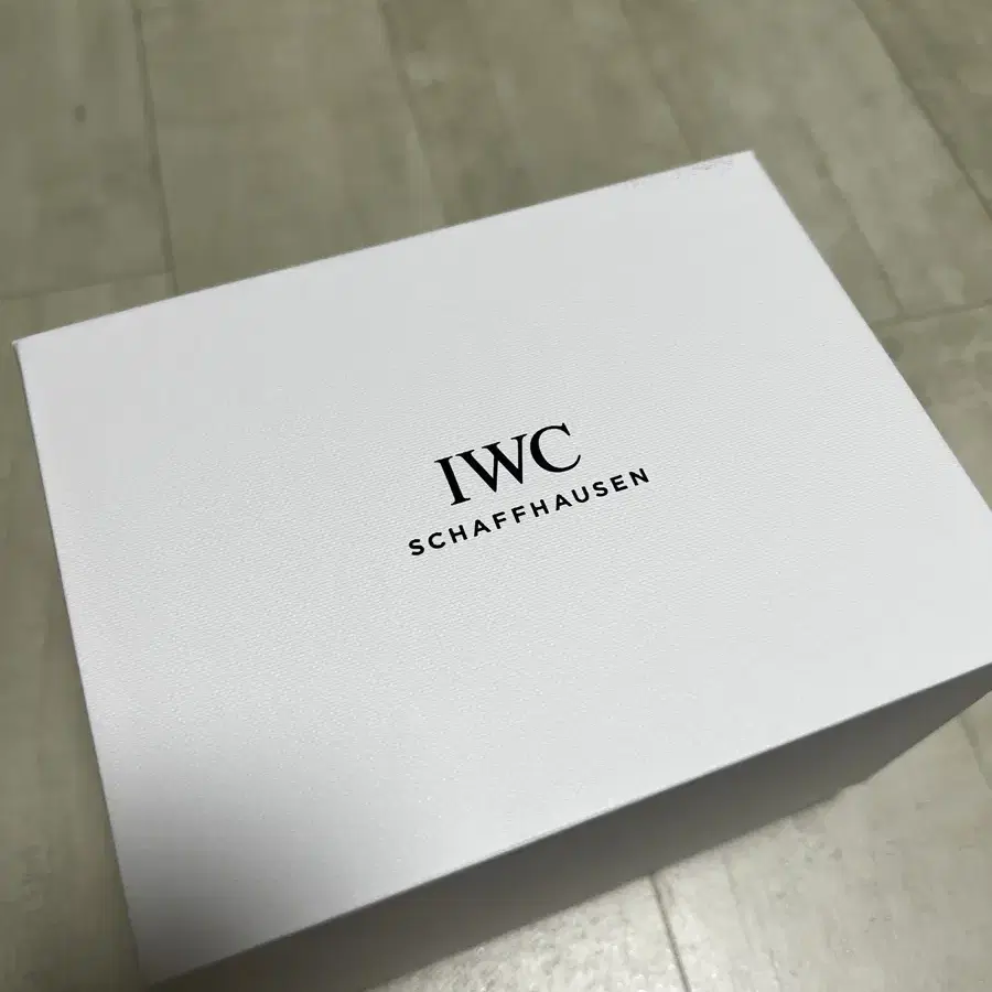 IWC 박스 케이스 (정품)