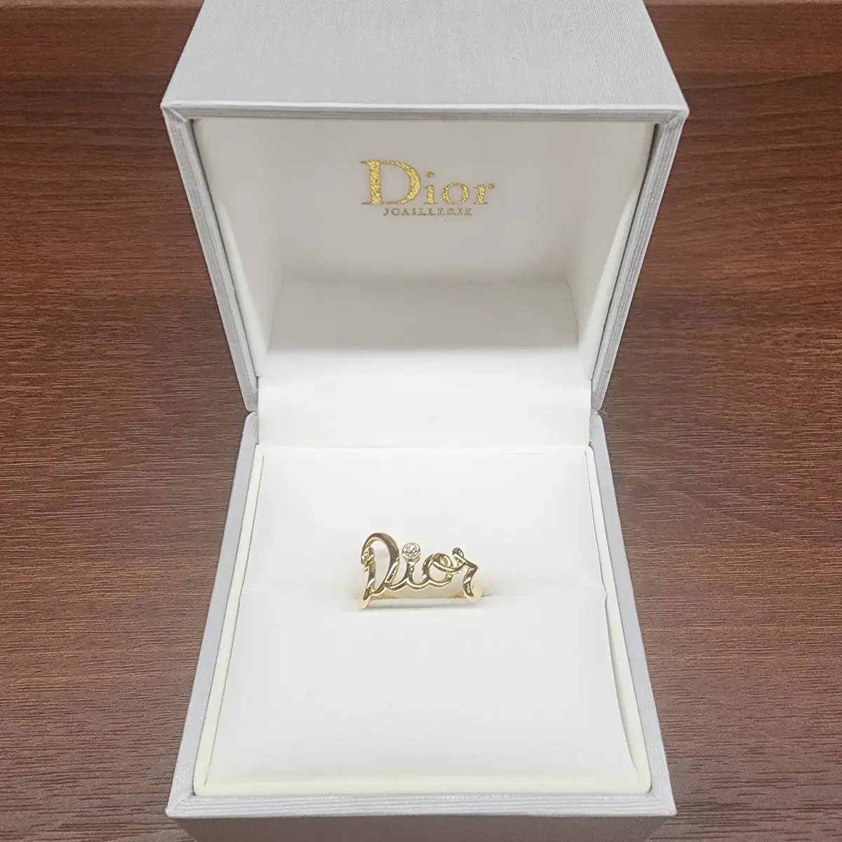 디올 아무르 DIOR 반지 50호 옐로우골드