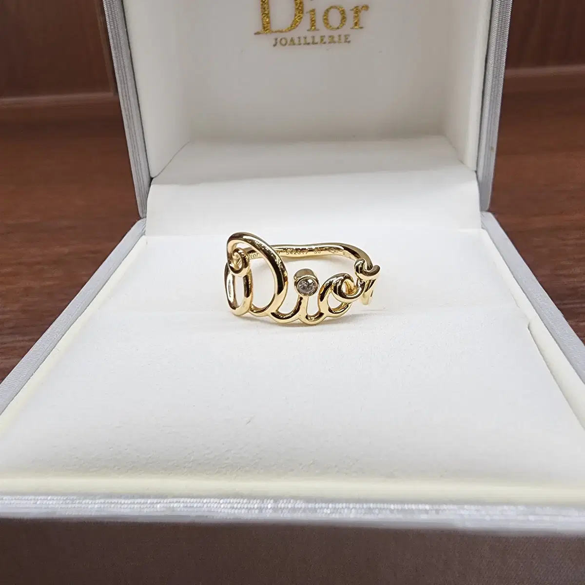 디올 아무르 DIOR 반지 50호 옐로우골드