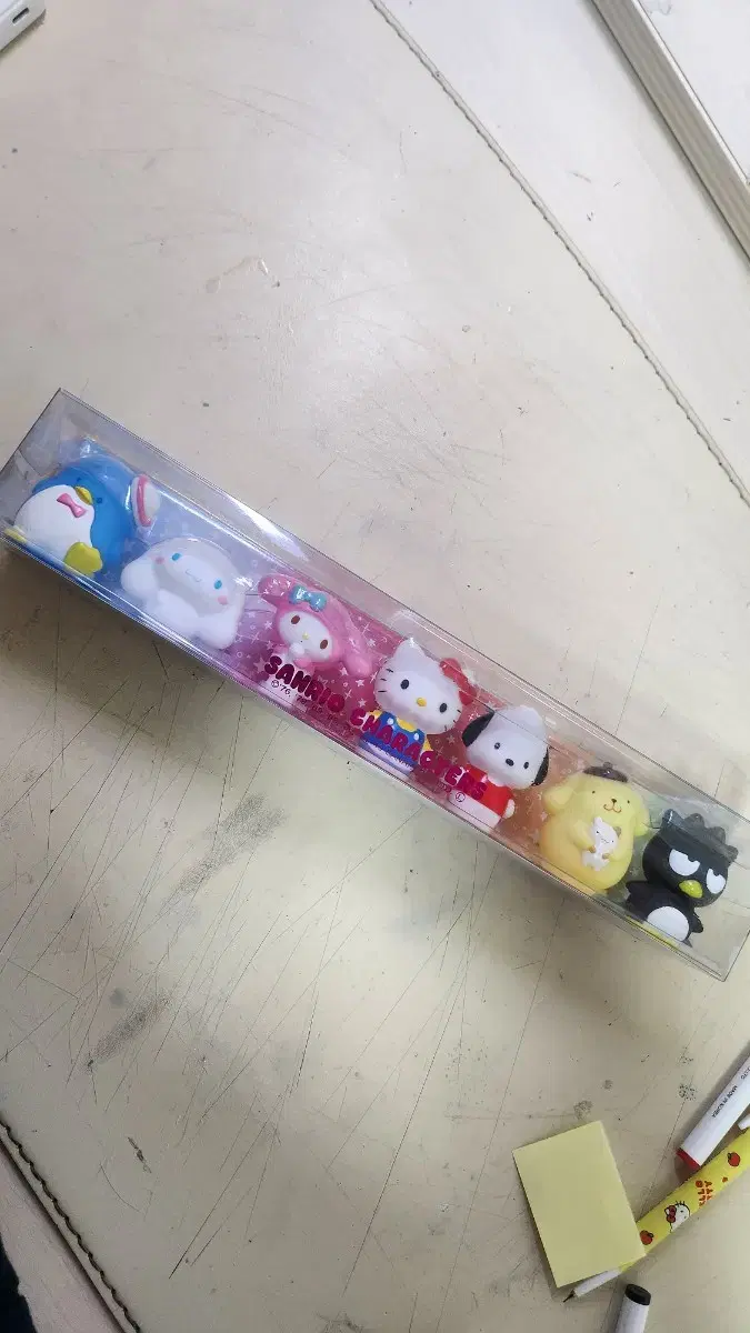 Sanrio Group Figure Set Hello Kitty Pompompurin My Melody Cinnamoroll Pocha-ko