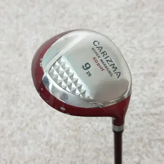 여성 SD Golf CARIZMA 9번 26도 L 우드