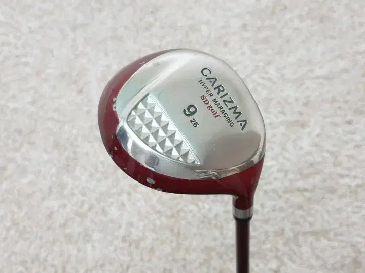 여성 SD Golf CARIZMA 9번 26도 L 우드