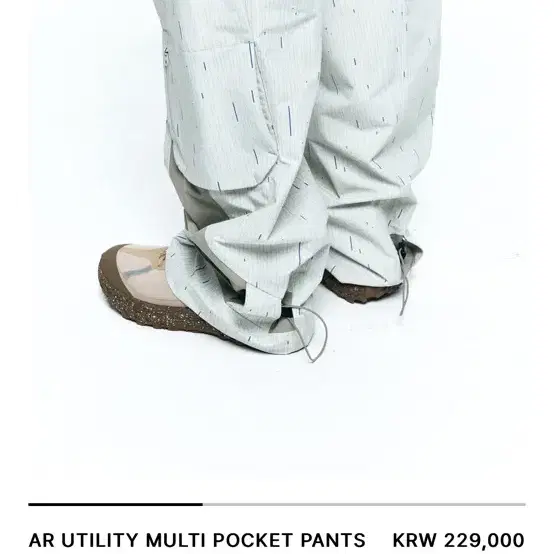 산산기어 AR UTILITY MULTI POCKET PANTS RAIN