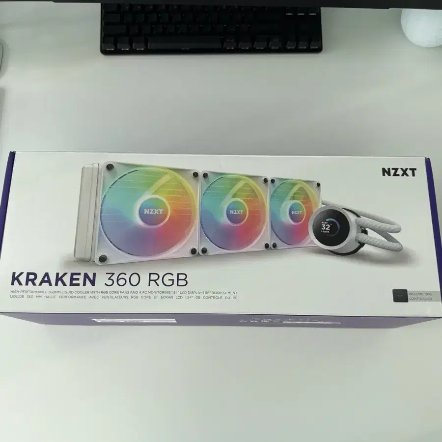 nzxt 크라켄 360 RGB 수냉쿨러