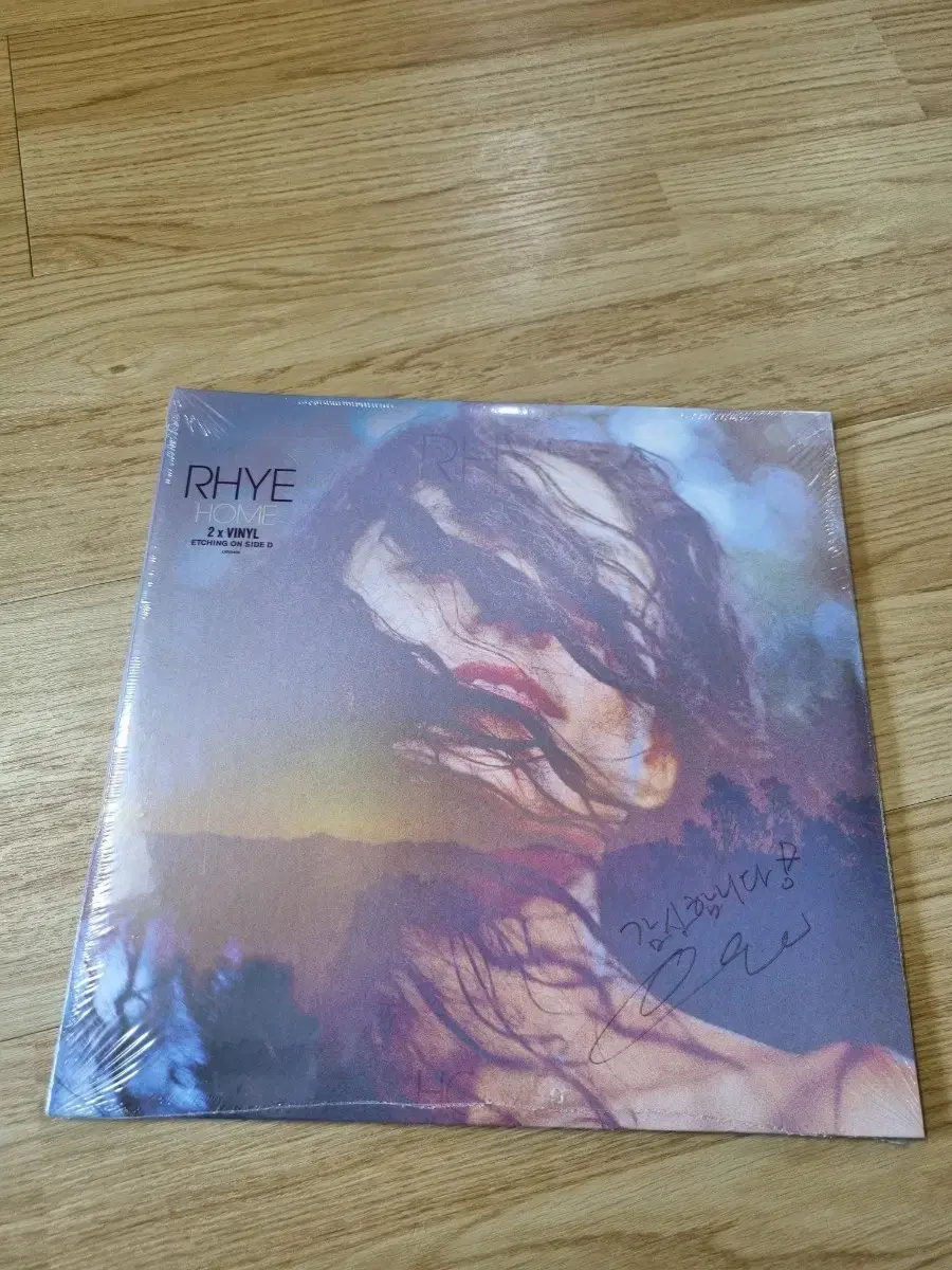 택포)라이 Rhye - Home 싸인반 LP  미개봉