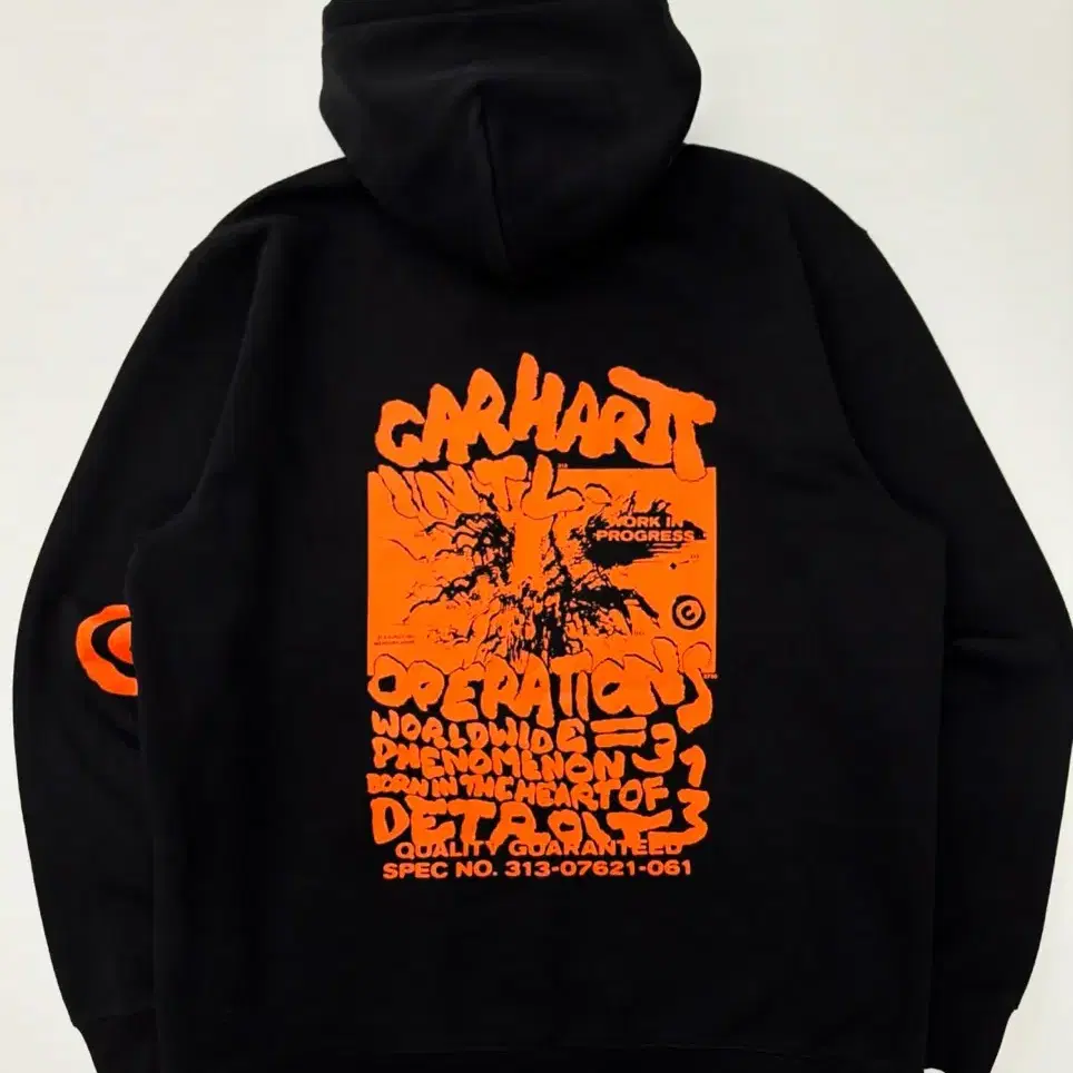 Carhartt 칼하트WIP 블랙 후드티