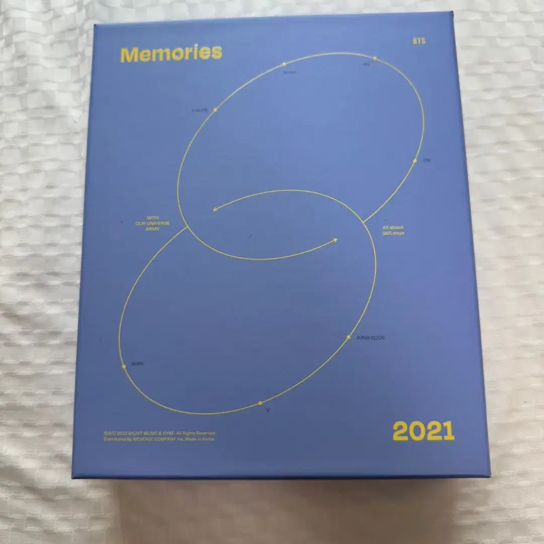 BTS Memories of 2021 Blu-ray 판매합니다.