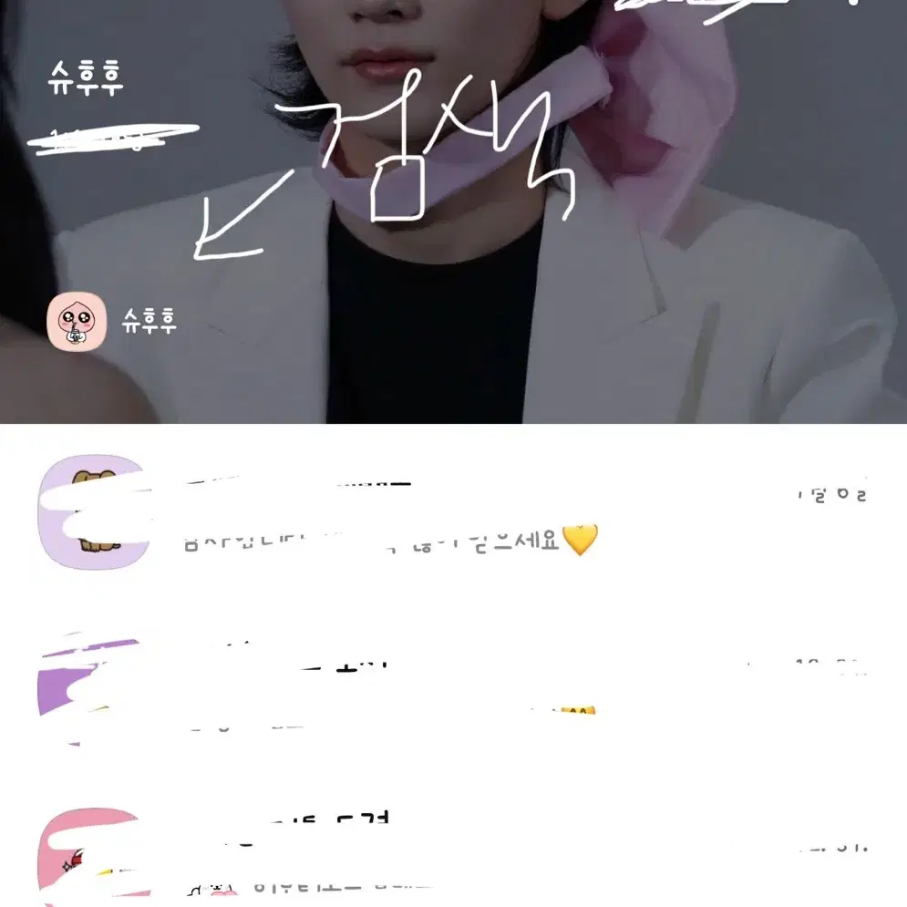 세븐틴 승관 버논 패키포치 포카파우치 인형파우치 양도 럭드 분철 부석순