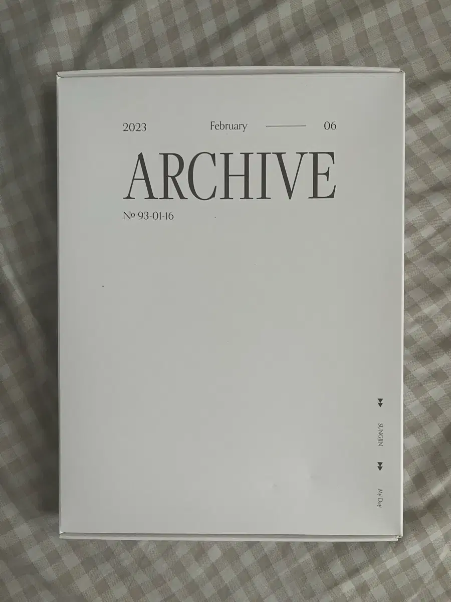 성진 포토북 archive 아카이브 양도합니다!